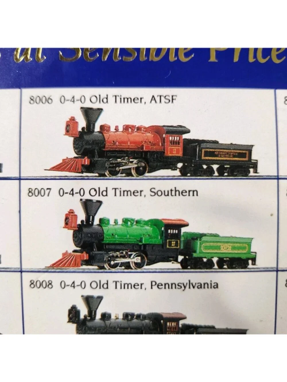 IHC Premier HO 0-4-0 Old Timer Locomotive Steam Whistle Platform Track Cleaner